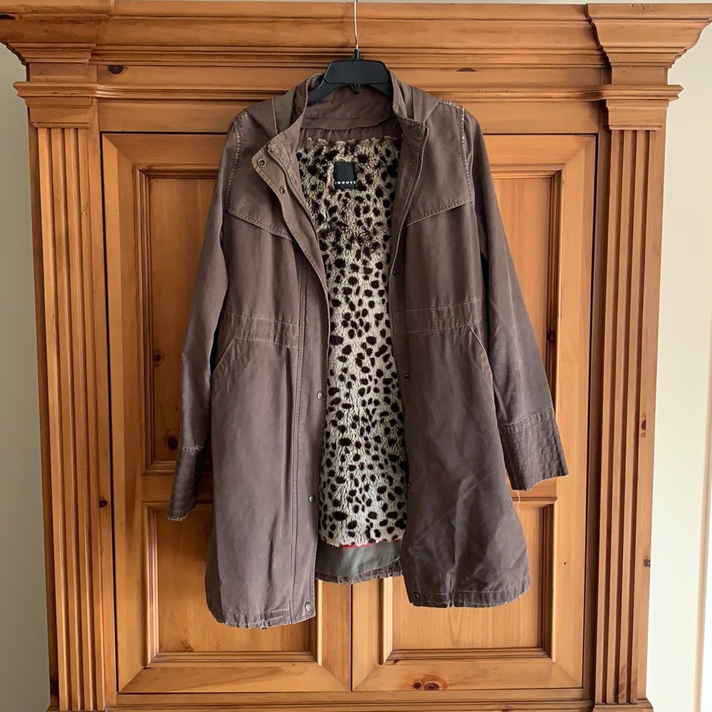 Trouvé Jacket with Removable Faux Fur Lining